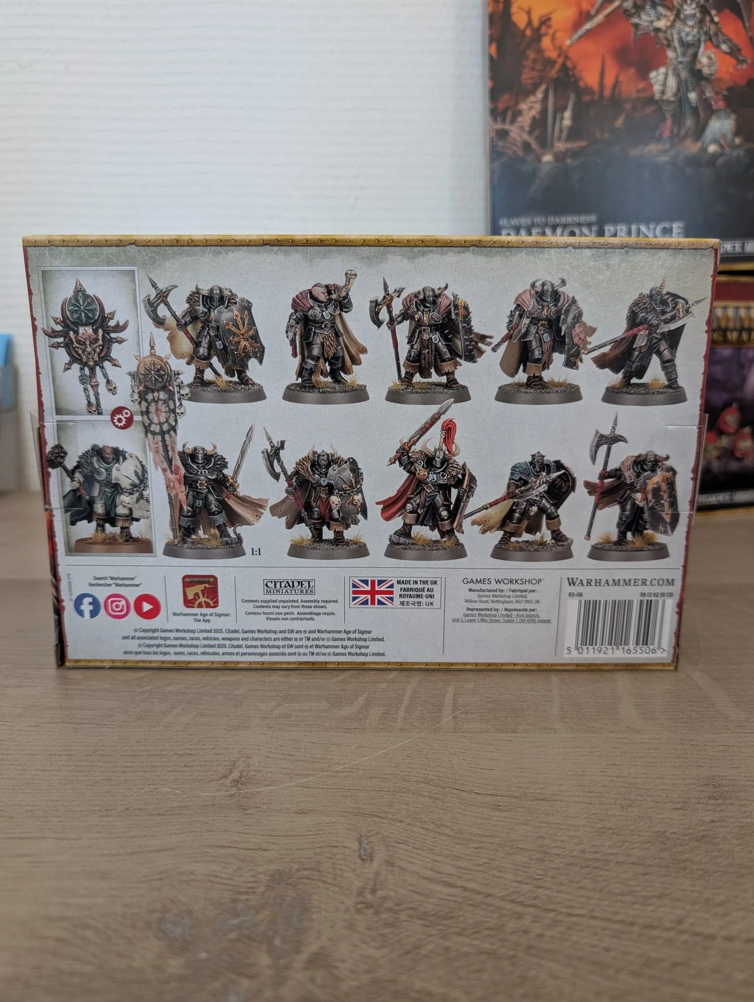 Boîte Warhammer Age of Sigmar : Chaos Warriors (Neuve) – Image 2
