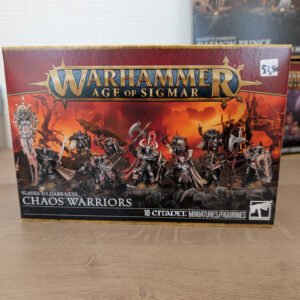 Boîte Warhammer Age of Sigmar : Chaos Warriors (Neuve)