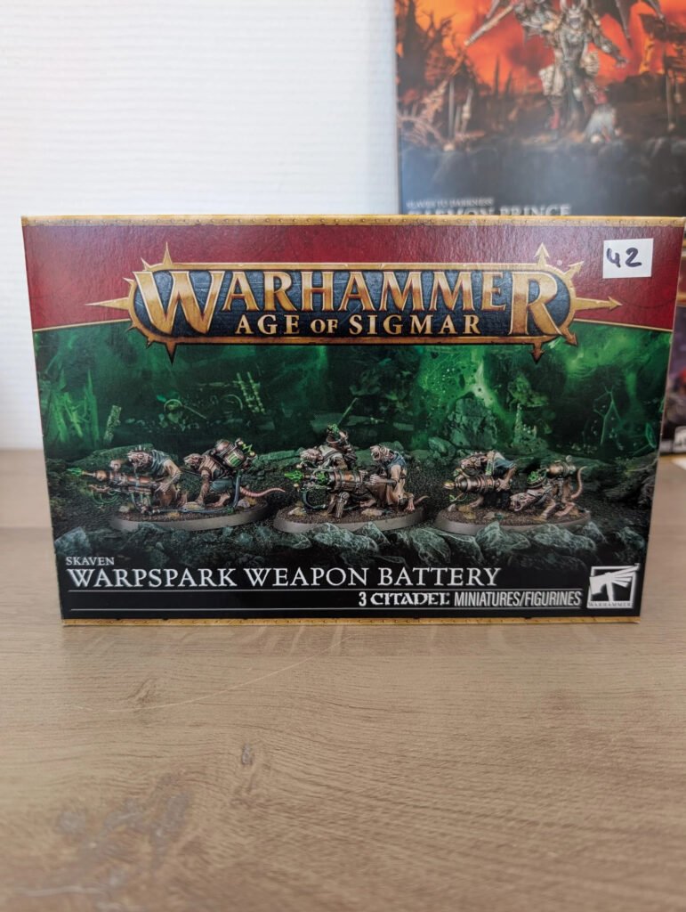 Warhammer Age of Sigmar : Skaven Warpspark Weapon Battery (Neuf)