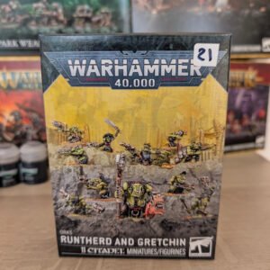 Boîte neuve Warhammer 40k - Orks : Runtherd and Gretchin