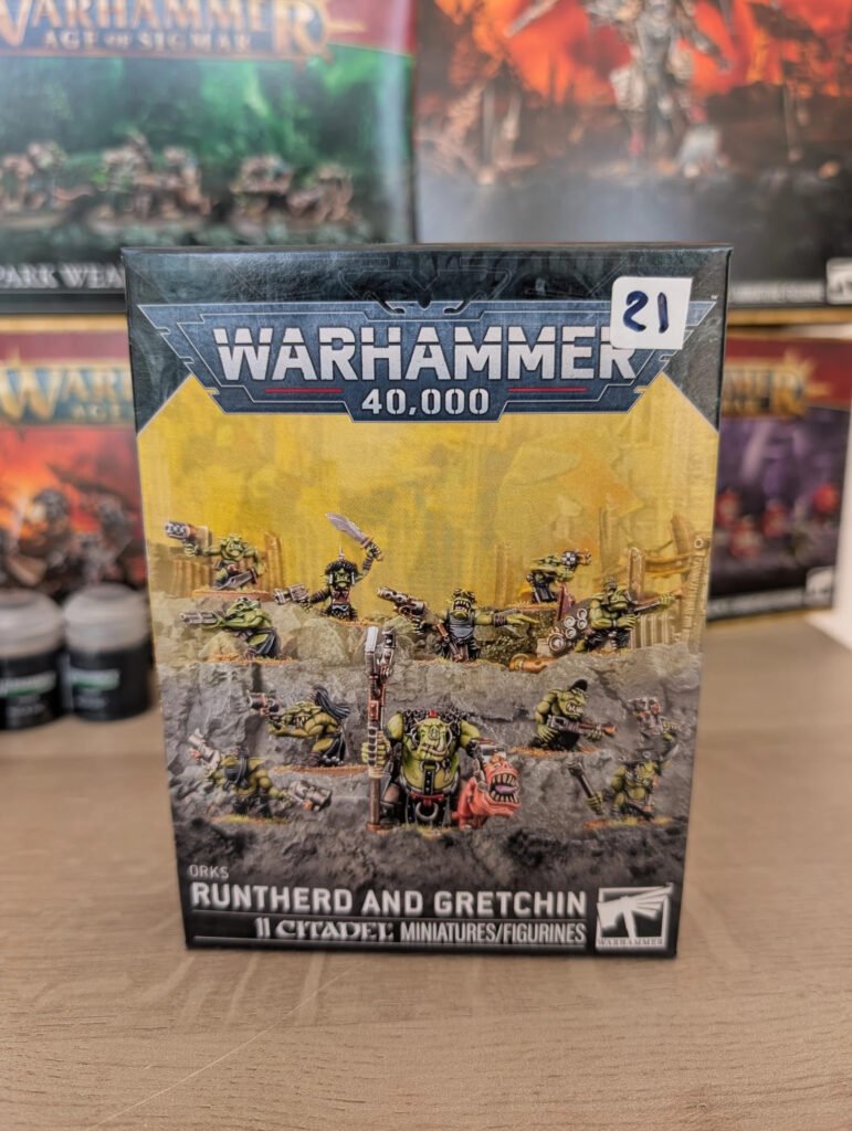 Boîte neuve Warhammer 40k - Orks : Runtherd and Gretchin