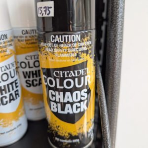 Citadel : Sous Couche - Chaos Black Neuve