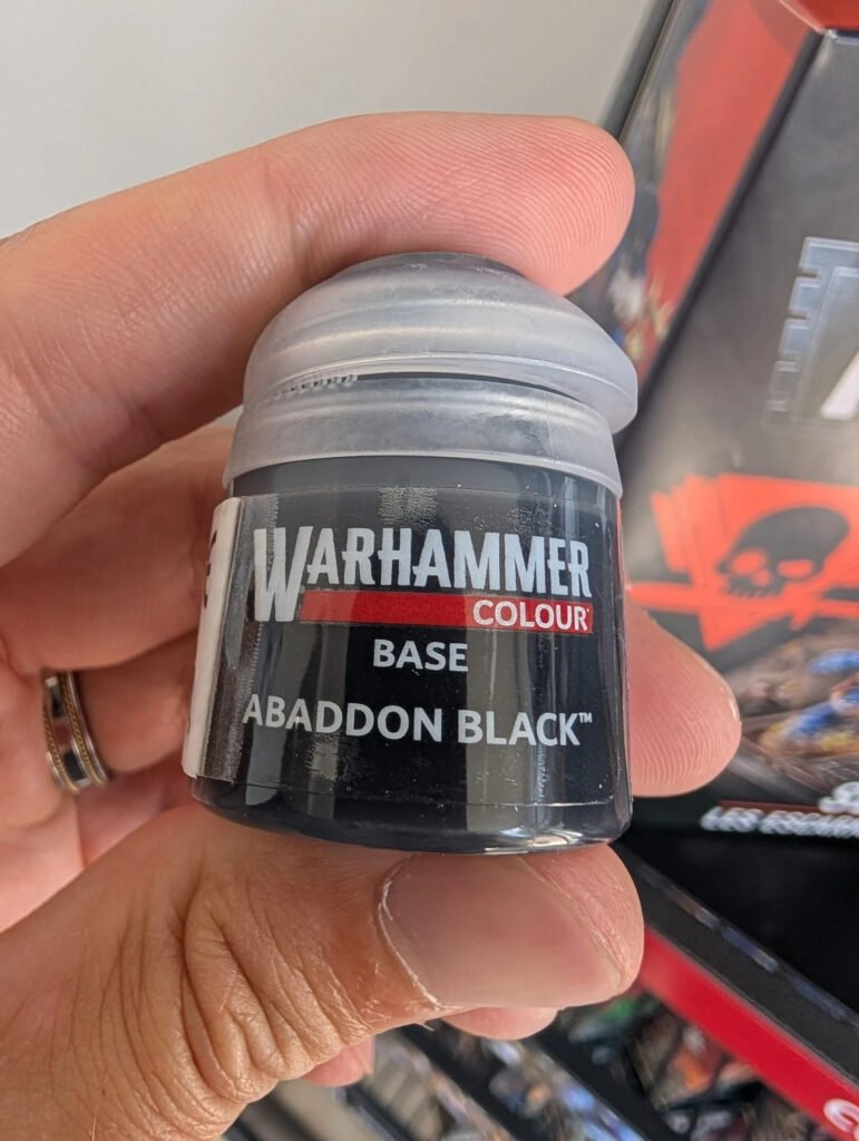 Base: Abaddon Black 12ml