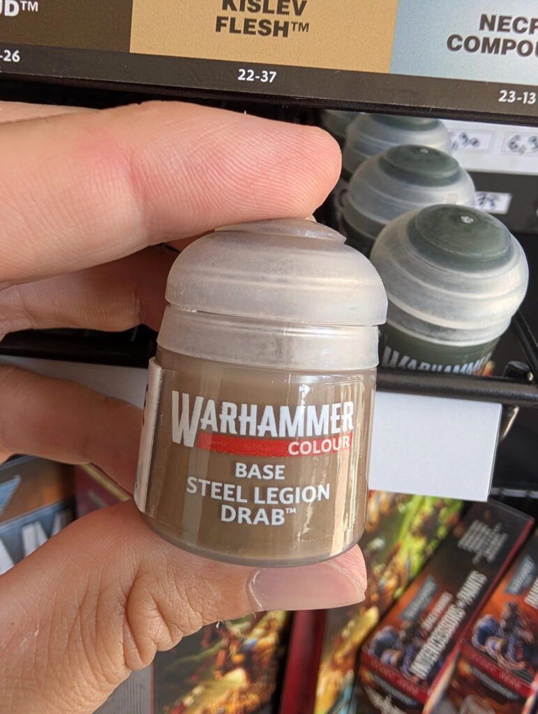 Steel Legion Drab (Base) - Peinture Warhammer