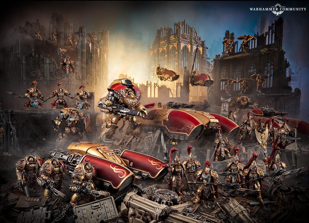 Games Workshop dévoile les nouvelles datasheets Adeptus Custodes : Endurance 7, 5 PV, unités de trois modèles, Trajann Valoris, Telemon et retour des Martial Ka’tah.
