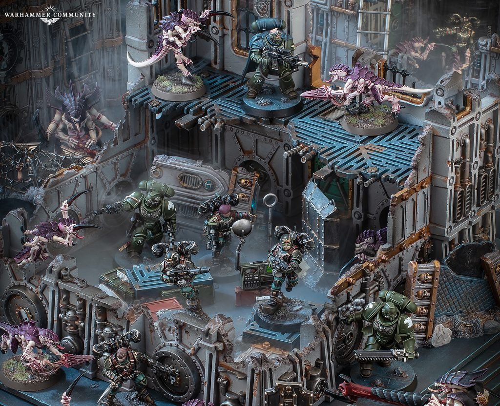 Black Library dévoile Crucible of Fire, avec l'Astra Militarum face aux Orks, et Raptors: War and Shadow, où les Space Marines affrontent la Flotte-Ruche Léviathan.