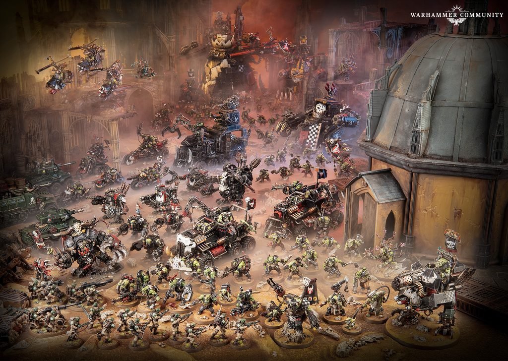 Les nouveaux points du Codex Orks sont disponibles. Ghazghkull passe à 300 points, les détachements sont actifs et les Legends arrivent dans Battle Forge.