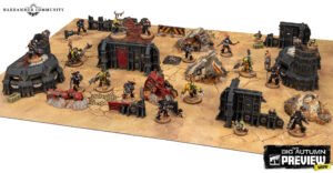 La Legion of the Damned revient dans Kill Team: Armageddon face aux Ork Nobz, avec de nouvelles figurines, une killzone inédite et des règles prévues aussi pour Warhammer 40,000.