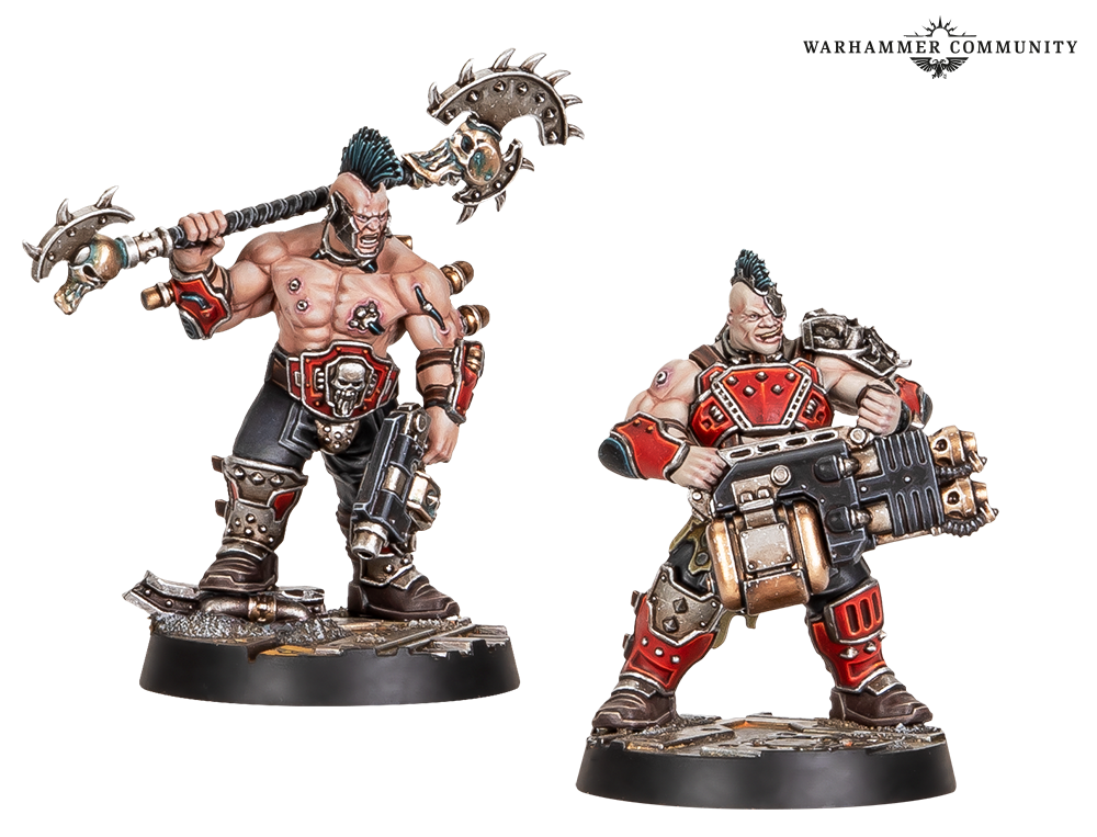 House Goliath reçoit de nouvelles figurines, des Sumpkrocs, les gangs Furnace Brutes et Unborn, ainsi que de nouvelles règles dans Necromunda.