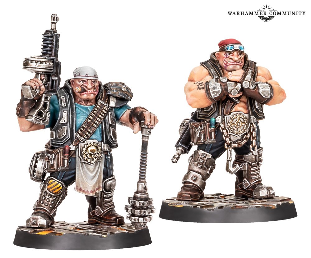 Games Workshop dévoile les nouveaux Orlock Road Warriors, Road Sergeants, cyber-mastiffs, Ogryn Minders et le livre Underhive Journal: Orlock – The House of Iron.