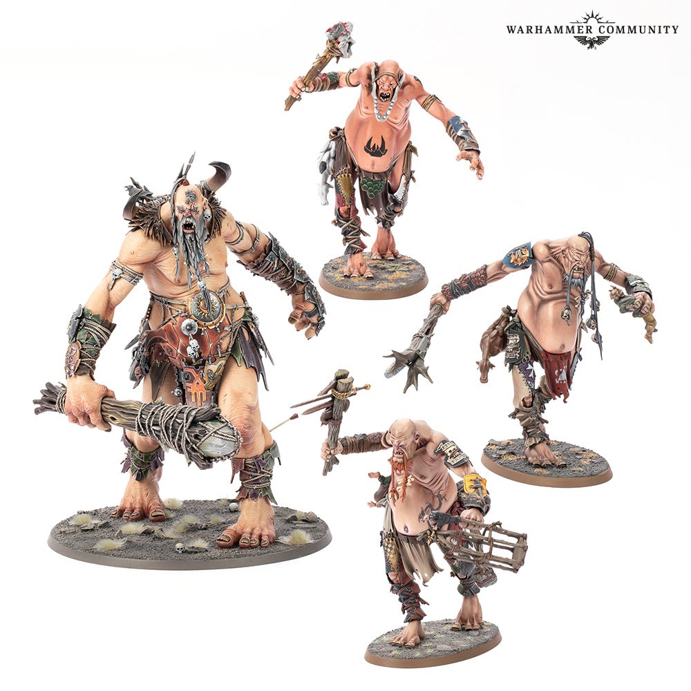 Les Sons of Behemat reviennent avec Ma Maegran, les Boss-stompers, une nouvelle Spearhead, Brawlers of Behemat, un Battletome et de nouveaux accessoires.