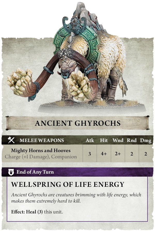 Games Workshop dévoile les nouvelles règles des Sons of Behemat : Ma Maegran, King Brodd, Mega-Gargants, Rock-hurlers et Mancrushers se mettent à jour.