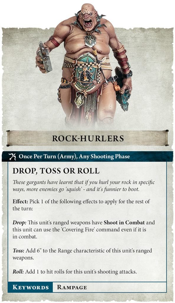 Games Workshop dévoile les nouvelles règles des Sons of Behemat : Ma Maegran, King Brodd, Mega-Gargants, Rock-hurlers et Mancrushers se mettent à jour.