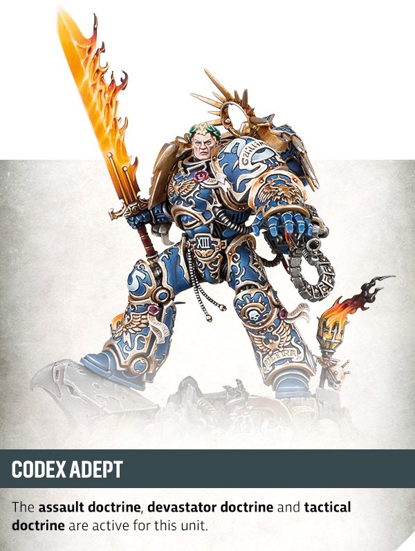 Le nouveau Codex Space Marines supprime Oath of Moment et introduit les Combat Doctrines : Assault, Devastator et Tactical, avec de nouvelles synergies.