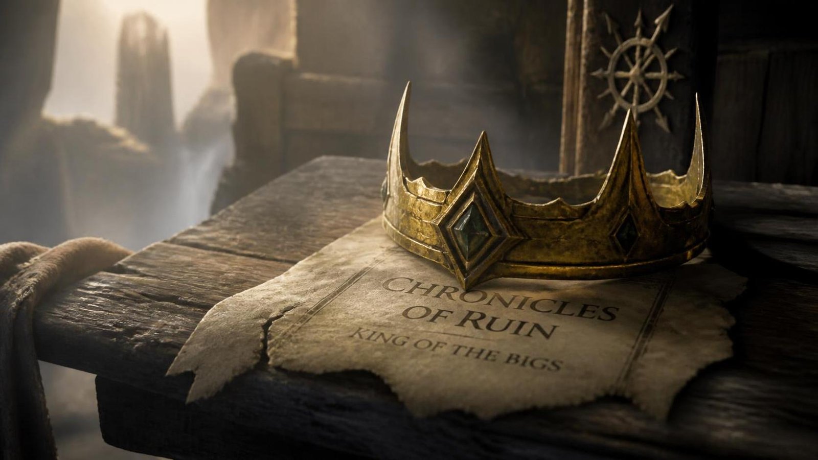 Illustration éditoriale de Chronicles of Ruin – King of the Bigs : fiction Age of Sigmar gratuite