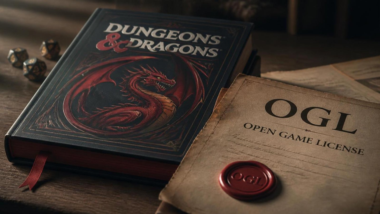 Illustration éditoriale de Dungeons & Dragons reconnaît un rug pull OGL et admet des faux pas publics