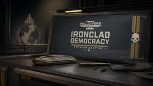Illustration éditoriale de Helldivers 2 : le Warbond Ironclad Democracy sort le 22 septembre