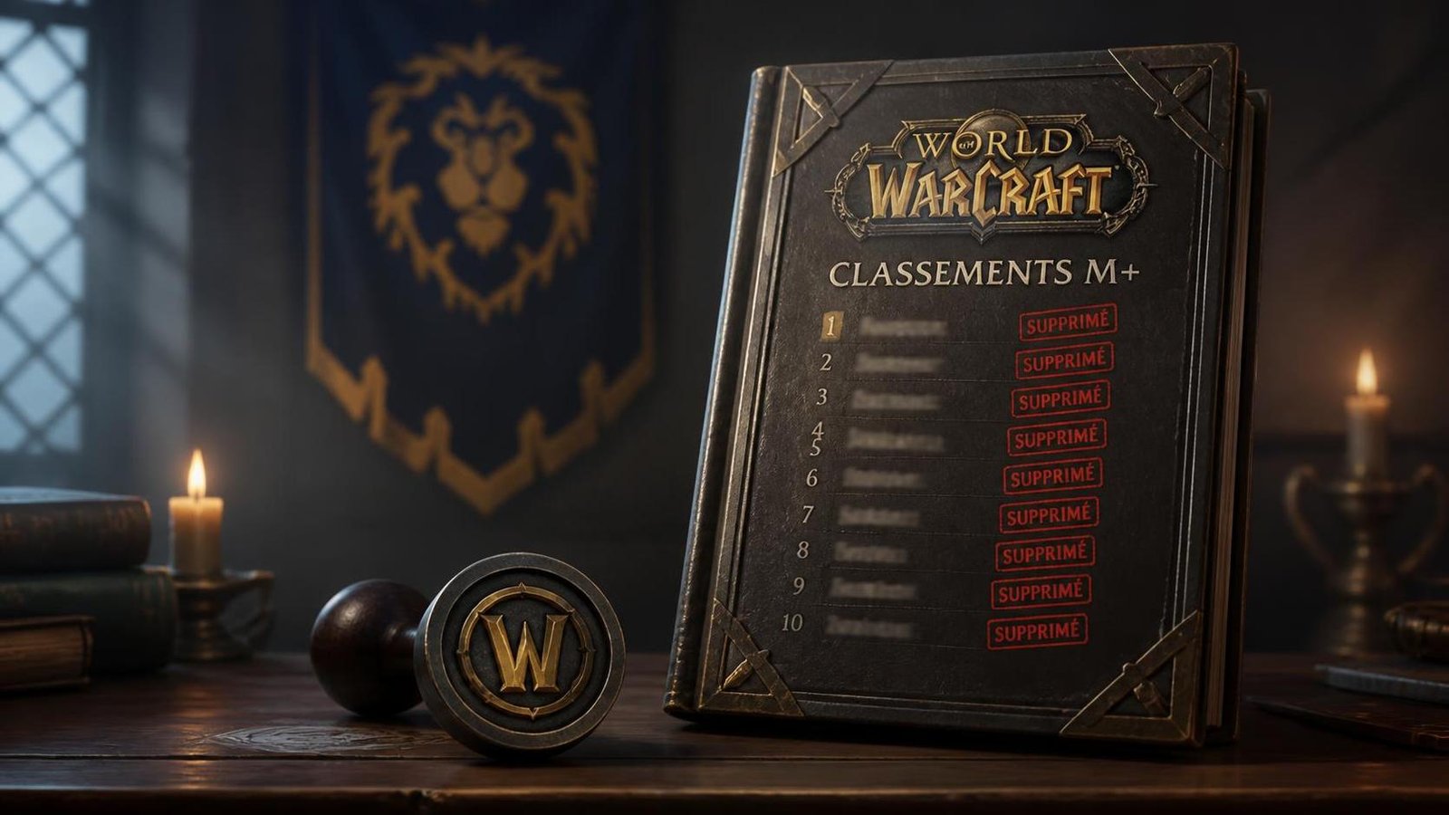 Illustration éditoriale de World of Warcraft : Blizzard nettoie les classements M+ frauduleux
