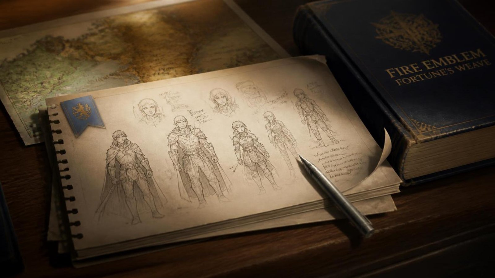 Illustration éditoriale de Fire Emblem: Fortune’s Weave avait prévu encore plus de héros