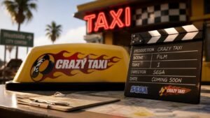 Illustration éditoriale de Crazy Taxi : Sega relance la licence avec un film en projet