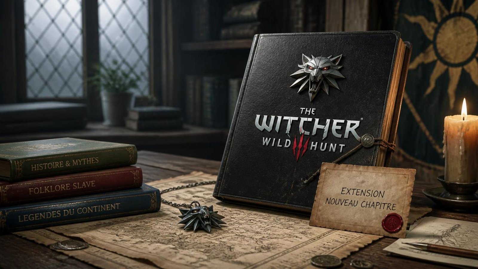 Illustration éditoriale de The Witcher 3: l’extension confiée à une experte académique