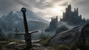 Illustration éditoriale de The Witcher 3: remaster et nouvelle extension en 2027