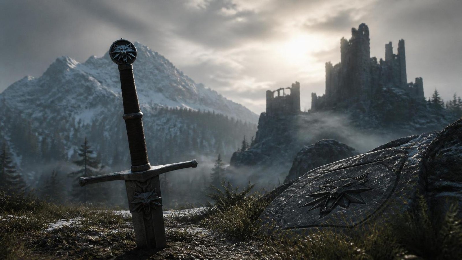 Illustration éditoriale de The Witcher 3: remaster et nouvelle extension en 2027