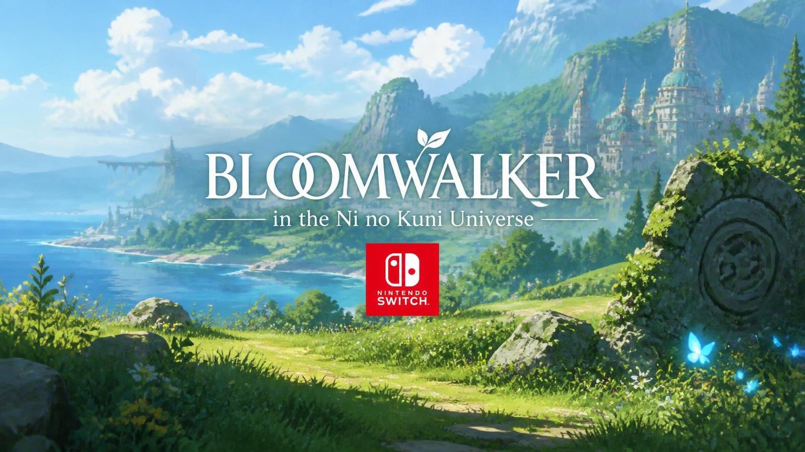 Illustration éditoriale de Bloomwalker intègre l’univers Ni no Kuni et arrive sur Switch