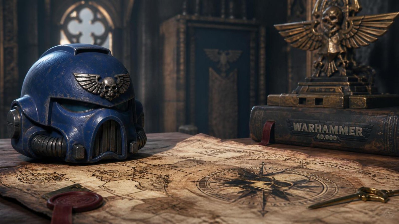 Illustration éditoriale de Warhammer 40,000 et Age of Sigmar : grands reveals d’automne