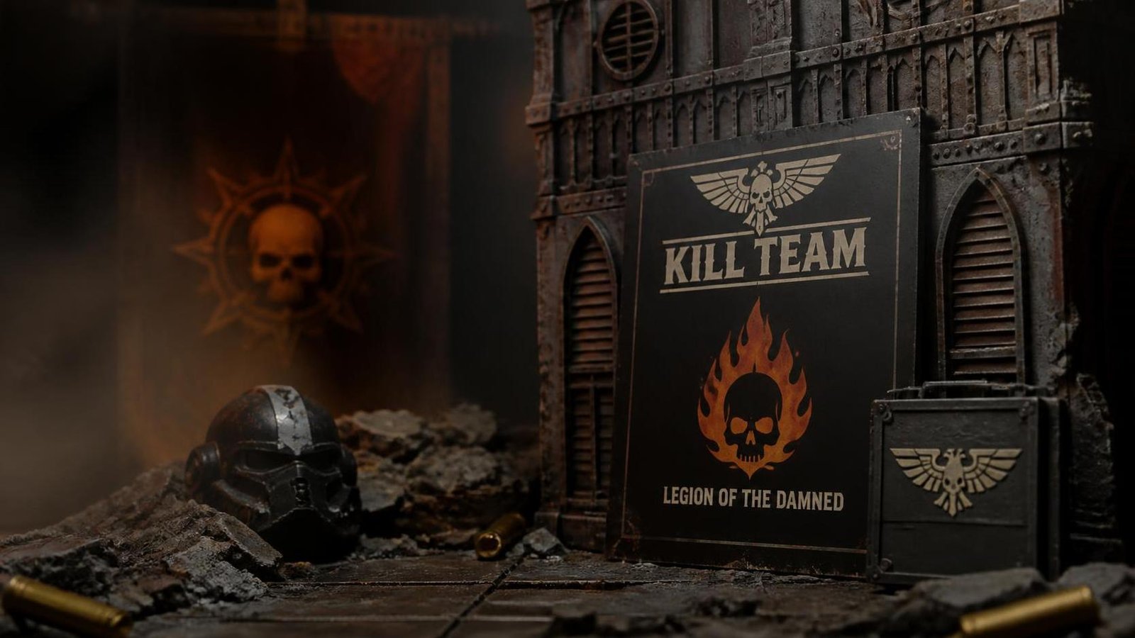 Illustration éditoriale de The Big Autumn Preview : les Legion of the Damned arrivent dans Kill Team