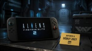 Illustration éditoriale de Aliens: Fireteam Elite 2 sur Switch 2 repoussé à début 2027