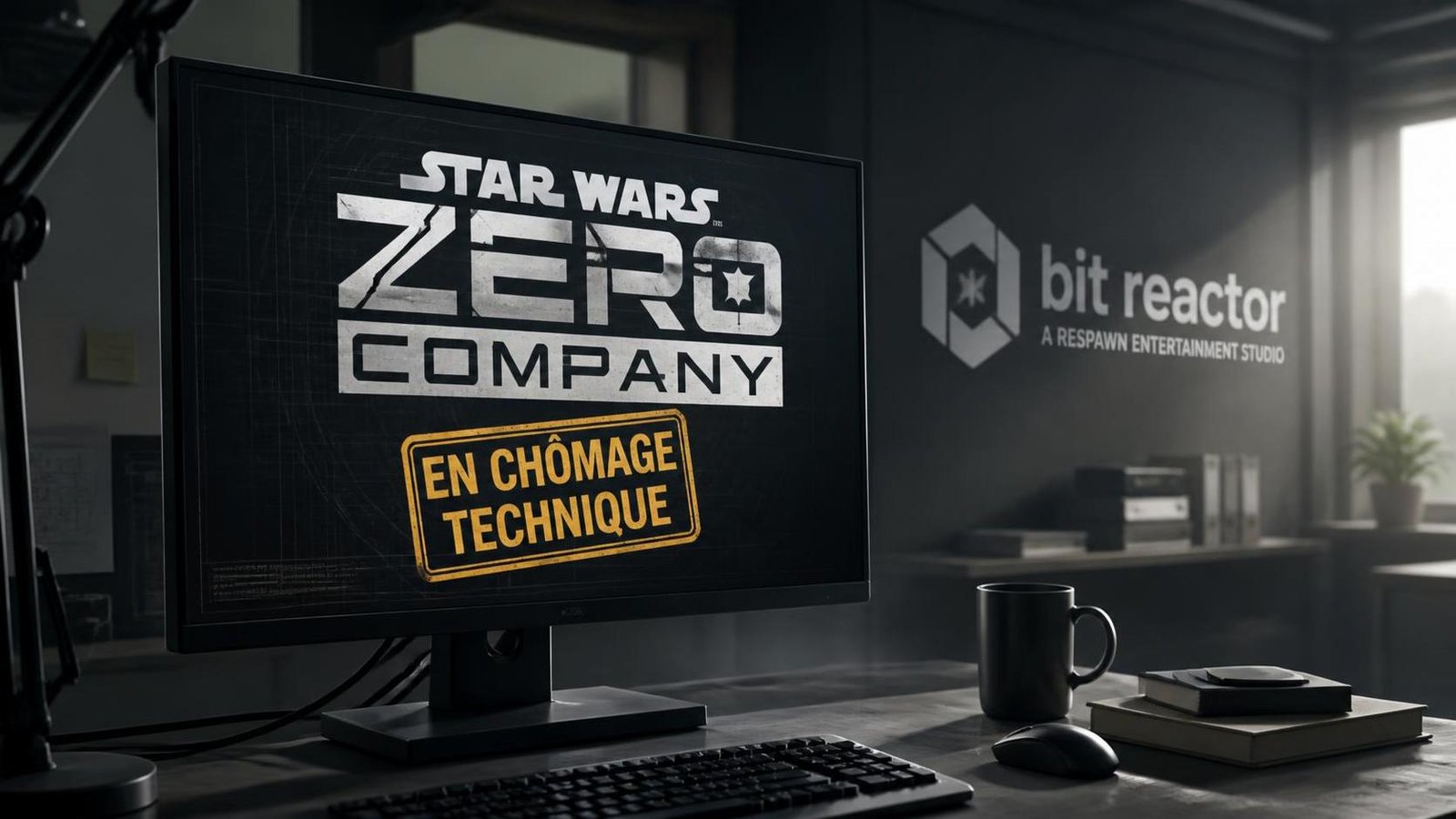 Illustration éditoriale de Star Wars Zero Company: le studio met la majorité du personnel en chômage technique