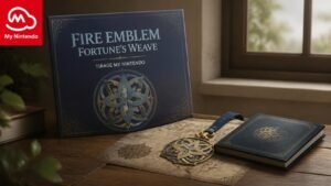 Illustration éditoriale de Fire Emblem: Fortune's Weave — tirage My Nintendo annoncé