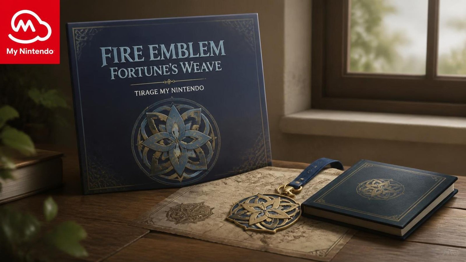 Illustration éditoriale de Fire Emblem: Fortune's Weave — tirage My Nintendo annoncé