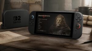 Illustration éditoriale de Dragon’s Dogma 2 : l’outil de création arrive sur Switch 2