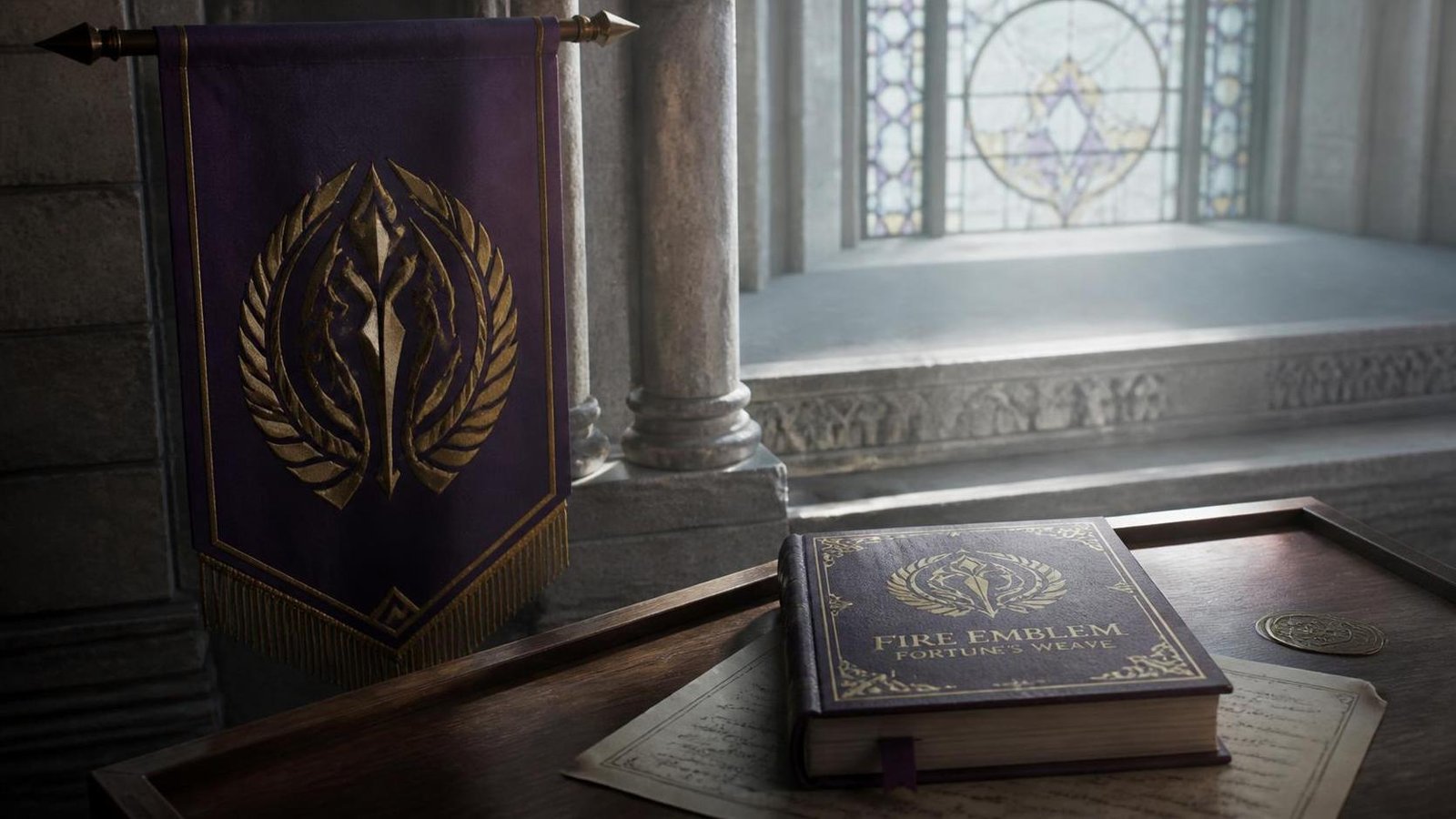 Illustration éditoriale de Fire Emblem: Fortune’s Weave cache un clin d’œil à Three Houses