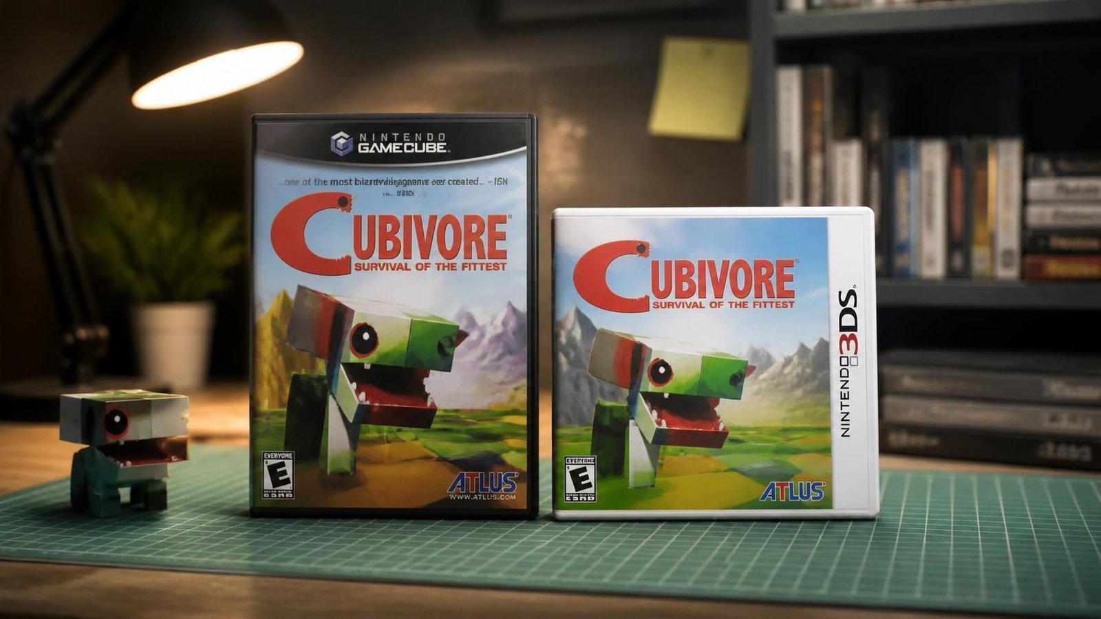 Illustration éditoriale de Cubivore: Survival of the Fittest comparé dans Box Art Brawl