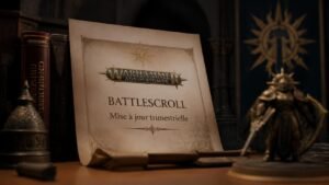 Illustration éditoriale de Warhammer Age of Sigmar : mise à jour trimestrielle Battlescroll