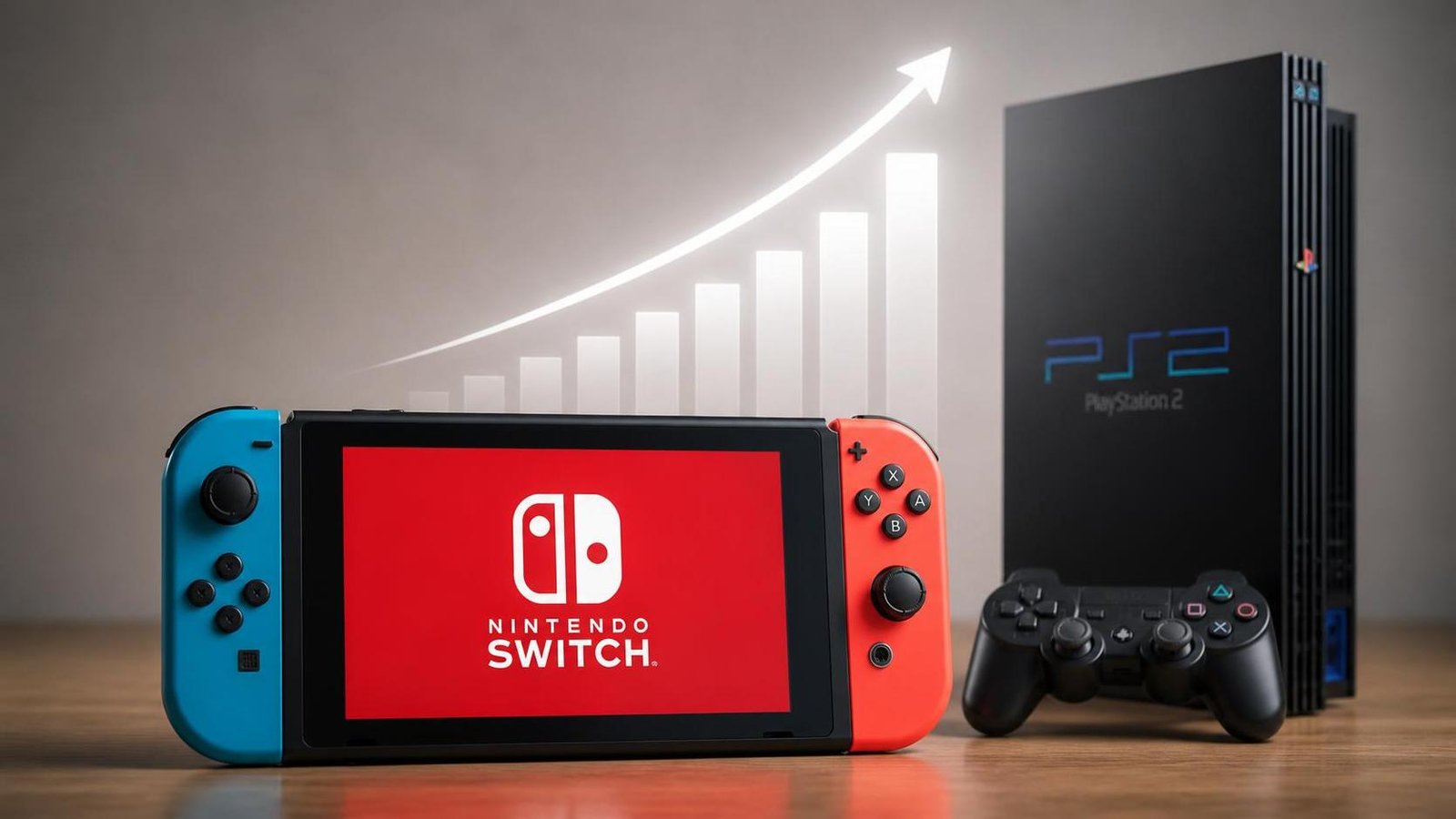 Illustration éditoriale de Nintendo Is Doing Its Best To Make Sure Switch Overtakes PS2