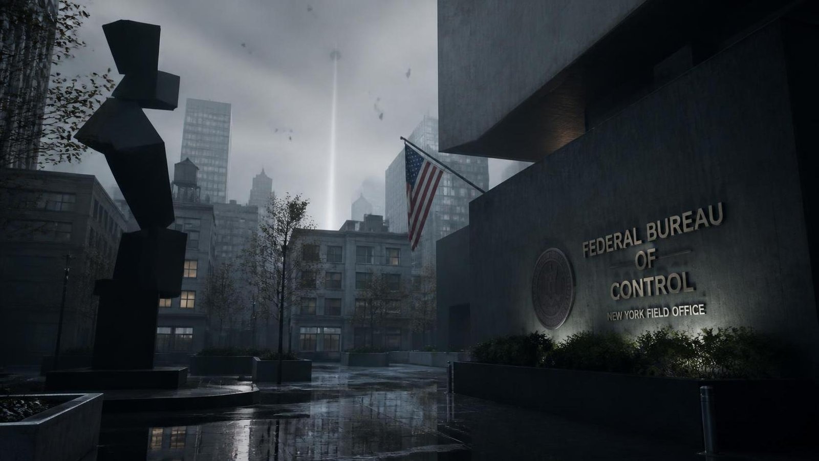 Illustration éditoriale de Control Resonant arrive sur PS5 le 24 septembre avec exploration de Manhattan et combats paranaturels