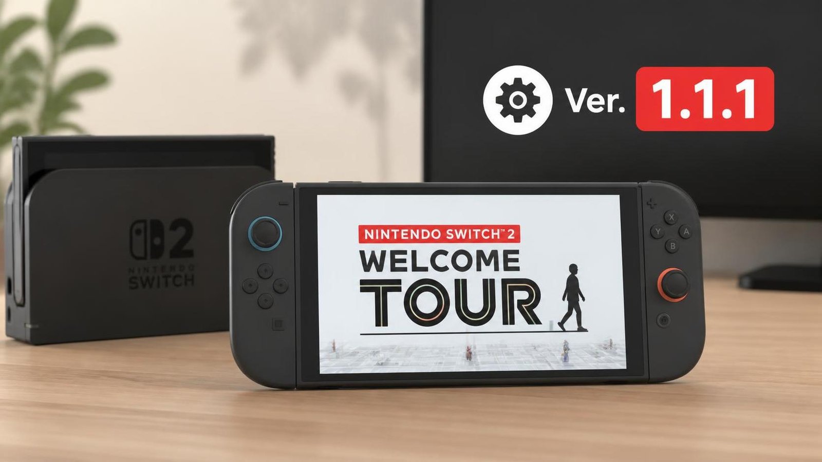 Illustration éditoriale de Nintendo Switch 2 Welcome Tour Updated To Ver. 1.1.1, Here Are The Patch Notes