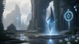 Illustration éditoriale de Fading Echo arrive sur PS5 avec combat élémentaire et réalités