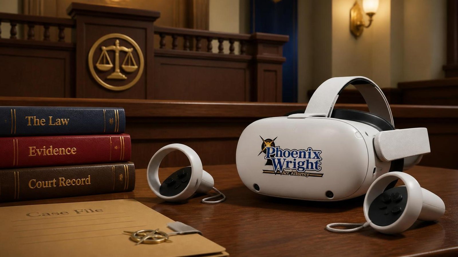 Illustration éditoriale de Random: Phoenix Wright Is Kind Of Getting A New Game, But It's VR