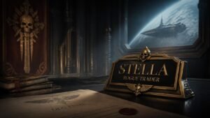 Illustration éditoriale de Warhammer 40k: Rogue Trader dévoile Stella et le DLC final