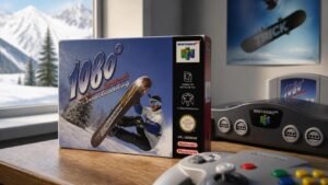 Illustration éditoriale de 1080° Snowboarding Had "A Ton Of Questionable Stuff" Removed, Says Veteran Nintendo Producer