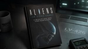 Illustration éditoriale de Book Review: Aliens: The Video Games - A Detailed Dive Into Xeno Adaptations