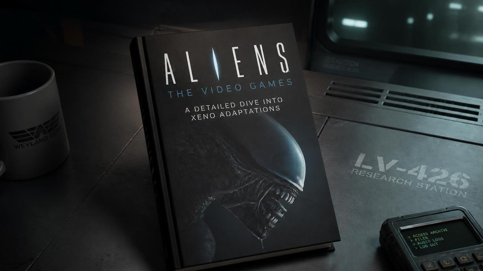 Illustration éditoriale de Book Review: Aliens: The Video Games - A Detailed Dive Into Xeno Adaptations