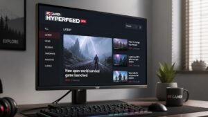 Illustration éditoriale de PC Gamer Hyperfeed beta est en ligne : nouveau fil d’actus