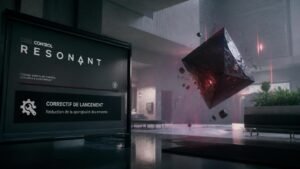 Illustration éditoriale de Control Resonant : correctif de lancement réduit la spongiosité des ennemis