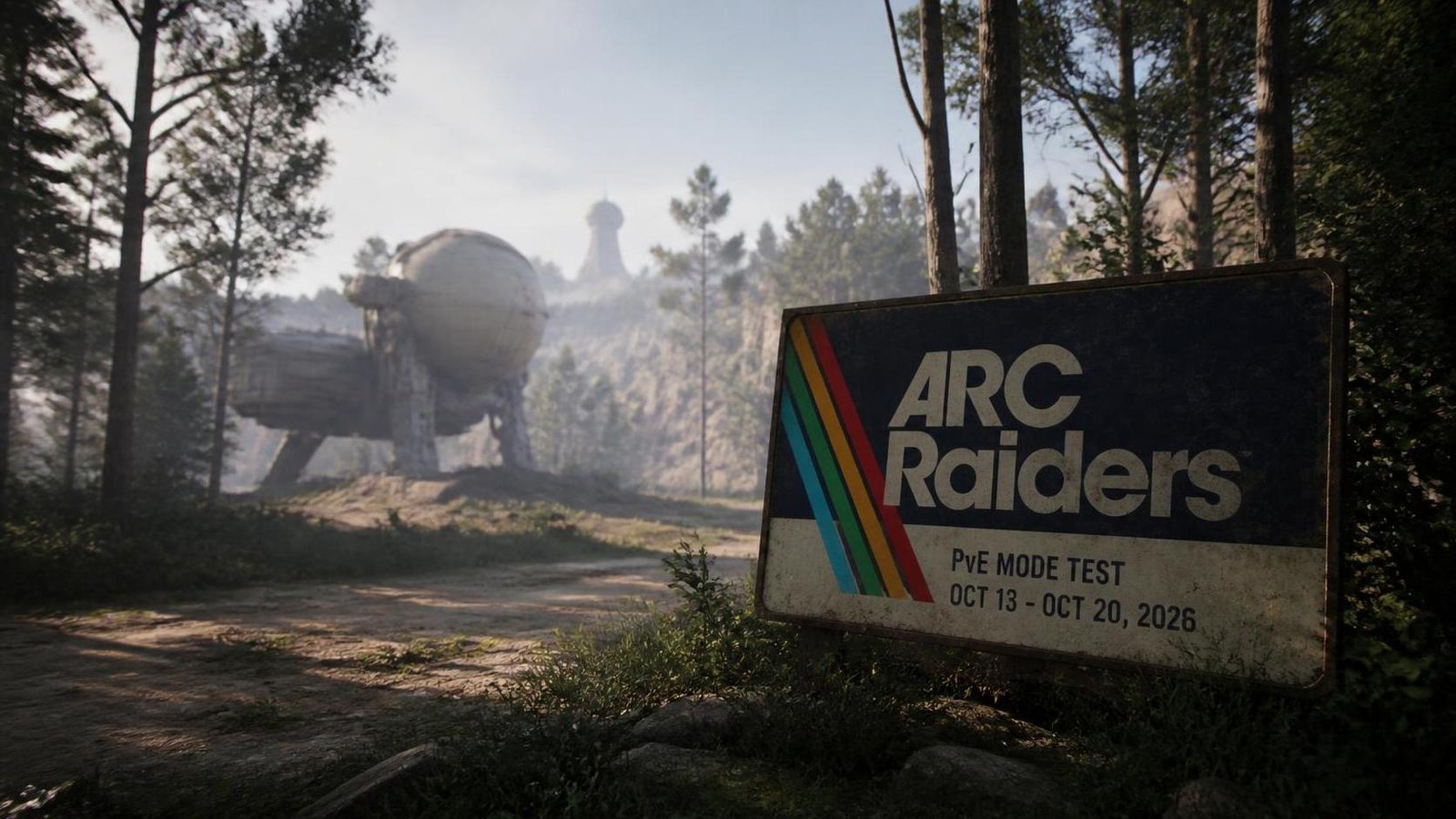 Illustration éditoriale de Arc Raiders teste un mode PvE optionnel du 13 au 20 octobre 2026